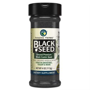 Black Seed GROUND SEED - Jar 4oz