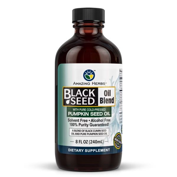 Black Seed PUMPKIN SEED OIL BLEND 8oz