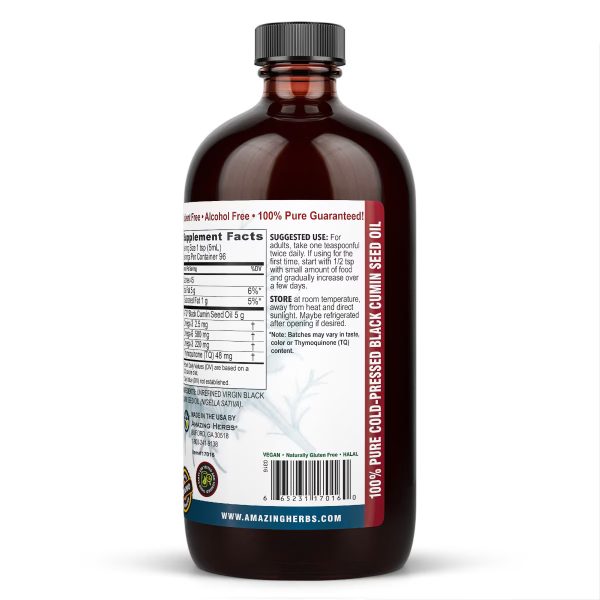EGYPTIAN Black Seed Oil 16oz bottle - Image 2