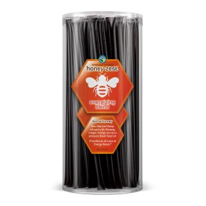 HoneyZest ENERGIZING Straws 100ct jar